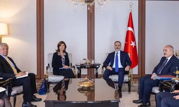 Dışişleri Bakanı Fidan, BM Genel Sekreteri Guterres’in Kıbrıs Şahsi Temsilcisi’ni kabul etti
