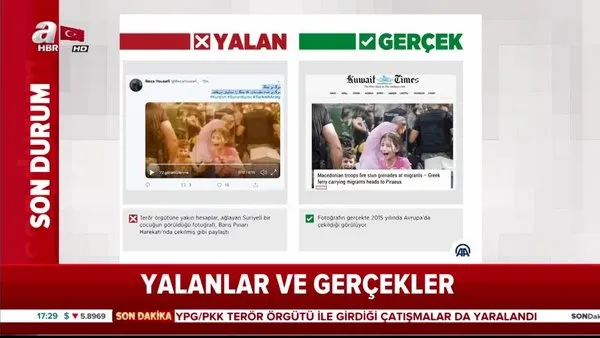 Barış Pınarı Harekatı ile çaresiz kalan terör örgütü PKK/YPG'ye kara propaganda desteği! İşte yalanlar ve gerçekler