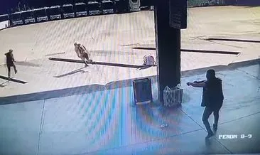 Kocaeli Otogarı'nda hareketli anlar! Bir anda etrafa ateş etmeye başladı: O anlar kamerada! #kocaeli