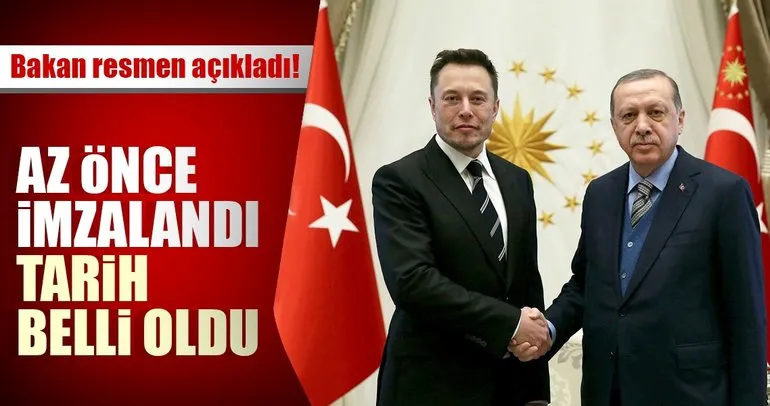 Erdoğan-Elon Musk görüşmesinden sonra flaş gelişme