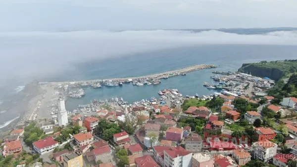 Boğaz'a sis çöktü; Kartpostallık görüntü ortaya çıktı