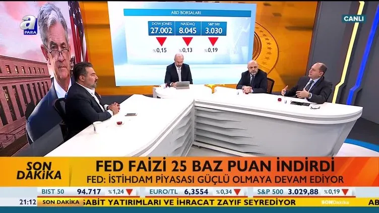 Ekonomi Masası FED Özel Yayını | 30.10.2019