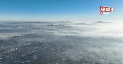 İstanbul’da kartpostallık sis manzarası böyle görüntülendi | Video