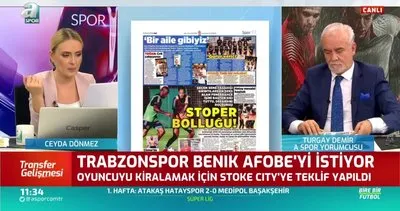Son dakika Trabzonspor transfer haberi: Stoke City’li Benik Afobe gündemde