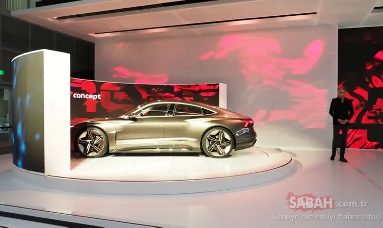 Audi e-tron GT konsepti Los Angeles’ta fırtına estirdi!