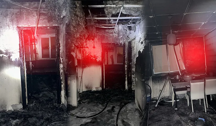 Mersin’de soba bomba gibi patladı: 5 kişi yaralandı!