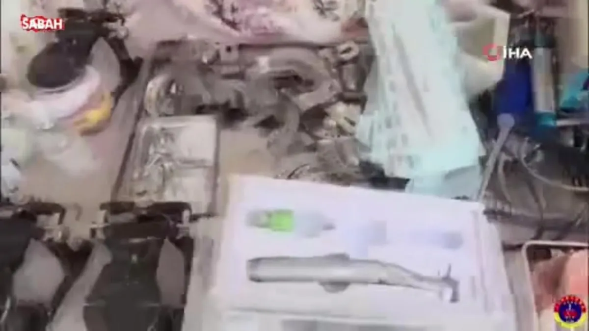 Ankara’da sahte diş doktoruna operasyon | Video videosunu izle Ankara’da sahte diş doktoruna operasyon | Video videosunu izle