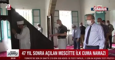Kapalı Maraş’ta 47 yıl sonra ilk cuma namazı! | Video
