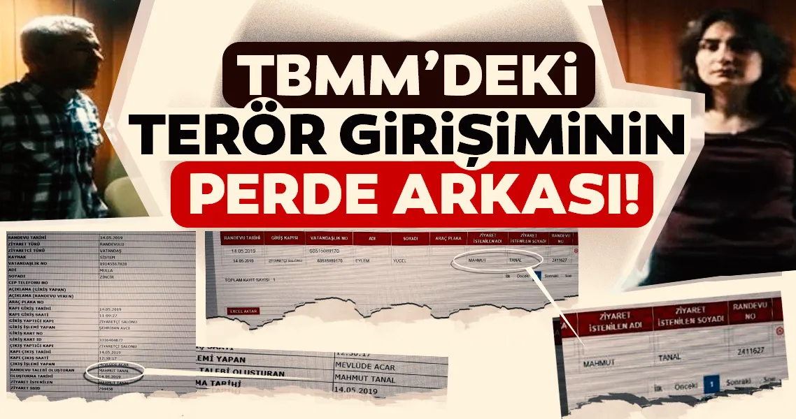 CHPâli Mahmut Tanal 2 DHKP-Câli teröristin Meclisâe giriÅine izin vermiÅ