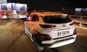 Polisten kaçarken kaza yapan alkollü sürücü yakalandı #izmir Polisten kaçarken kaza yapan alkollü sürücü yakalandı #izmir