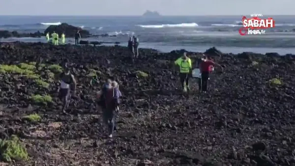 Kanarya Adaları açıklarında göçmen teknesi battı: 7 ölü | Video