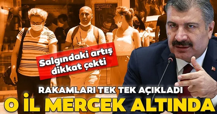 Son dakika: Sağlık Bakanı Fahrettin Koca: İzmir mercek altında...