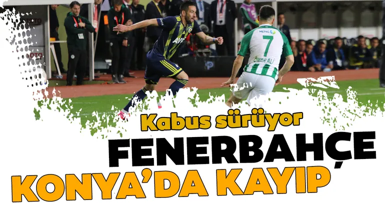 Konyaspor 1 - 0 Fenerbahçe MAÇ SONUCU