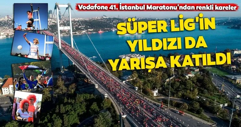 Vodafone 41. İstanbul Maratonu’ndan kareler