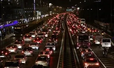 İstanbul’da trafik yoğunluğu yüzde 76’ya ulaştı