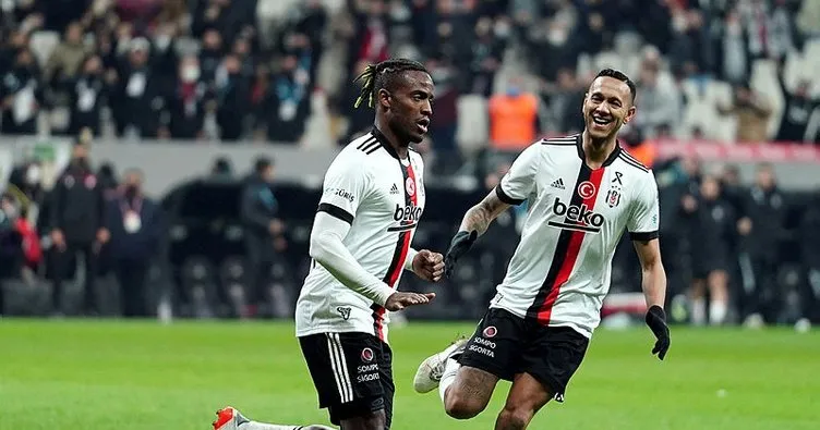 Son dakika: Kartal 3 puanı tek golle aldı! Michy Batshuayi Beşiktaş’a galibiyeti getirdi