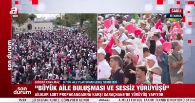 İstanbul’da LGBT terörüne karşı Büyük Aile Buluşması ve Sessiz Yürüyüş | Video