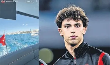 Joao Felix’ten boğaz turu! #istanbul
