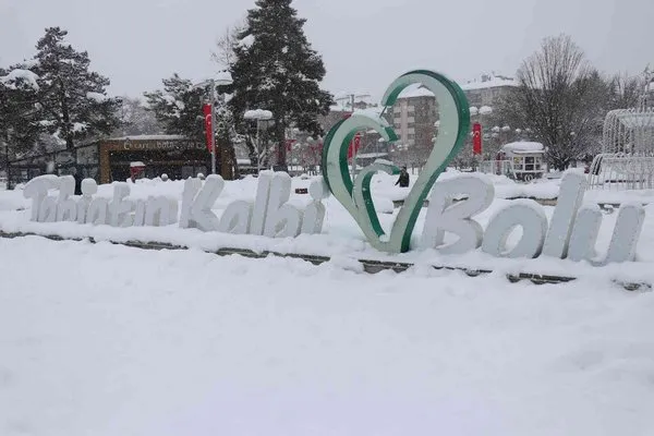 Bolu’da, eksi 20,6 dereceyle Türkiye’nin en soğuk ili oldu