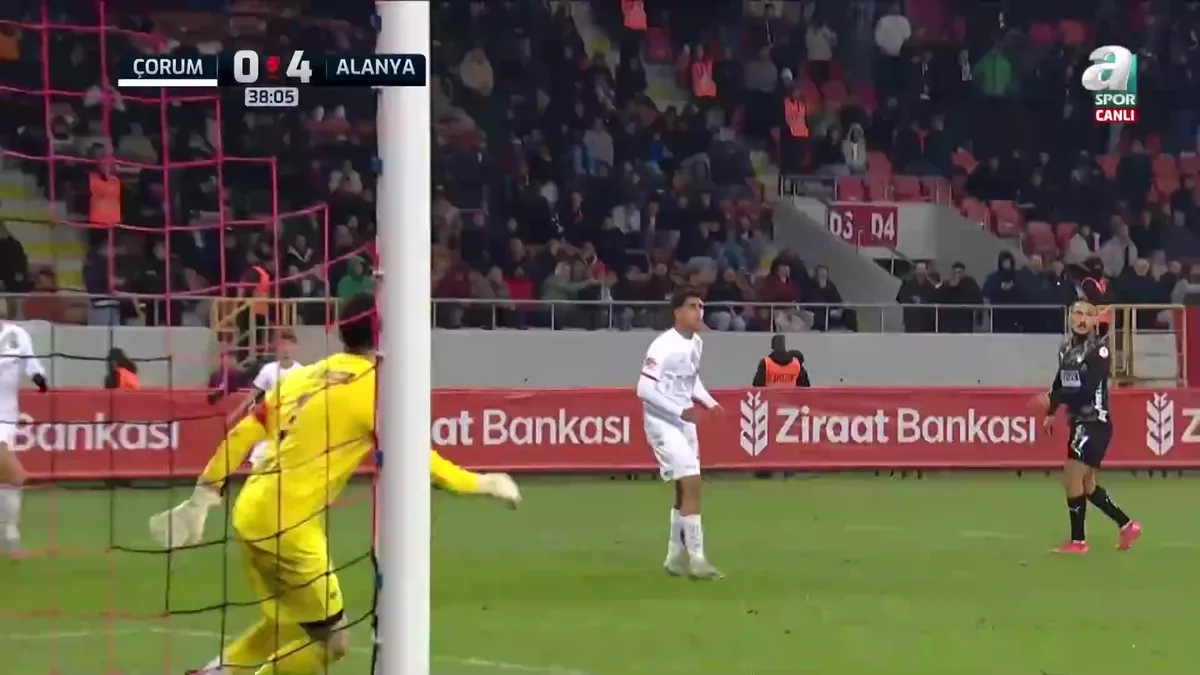 Arca Çorum FK 0-5 Corendon Alanyaspor (MAÇ SONUCU-ÖZET) videosunu izle | Son Dakika Haberleri