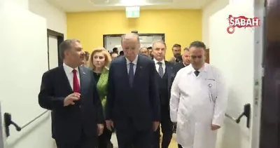Başkan Erdoğan İzmir Şehir Hastanesi Çocuk Servisi’ni ziyaret etti | Video