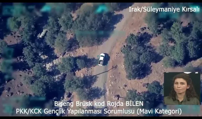 MİT'ten PKK'ya operasyon! Sözde sorumlu Rojda Bilen böyle etkisiz hale getirildi! - Son Dakika Haberler
