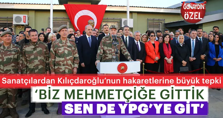 Sanatçılardan Kılıçdaroğlu’nun hakaretlerine büyük tepki