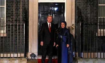 Başkan Erdoğan İngiltere Başbakanlık Ofisi’nde