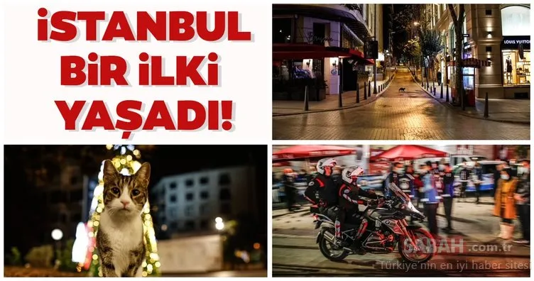 Son dakika görüntüleri:  İstanbul’da sessiz yılbaşı