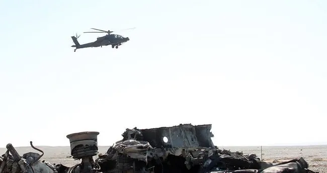 Mısır’da askeri eğitim helikopteri düştü