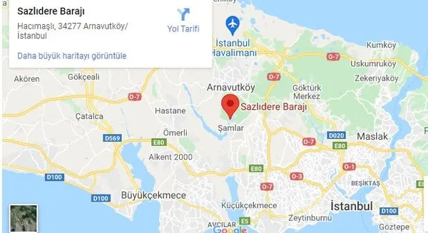 kanal istanbul nerede yapilacak guzergahi nasil kanal istanbul nerede nasil gidilir sazlidere baraji nerede son dakika yasam haberleri