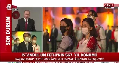 Başkan Erdoğan Fetih Kupası Töreni’nde önemli mesajlar | Video