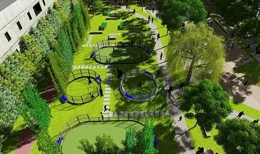 İpekyolu belediyesinden çok amaçlı park