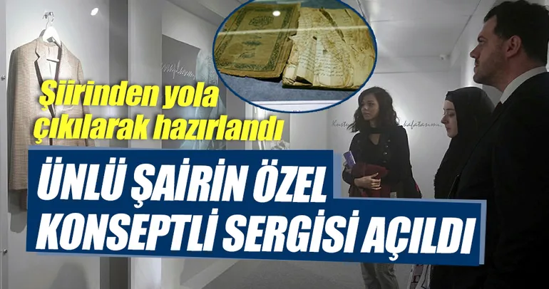 Bir Şiir Bir Hayat Çile sergisi açıldı