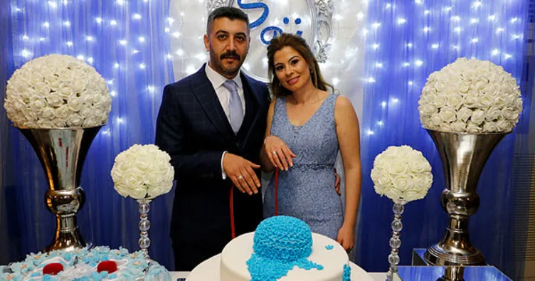 Taner ve Atlıoğlu çiftinin mutlu günü