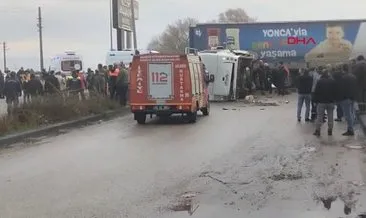 SON DAKİKA... Balıkesir'de öğrenci servisi TIR'la çarpıştı! Vali İsmail Ustaoğlu duyurdu: 8 öğrencinin durumu ağır! #balikesir