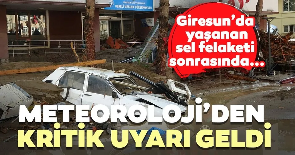 Son Dakika Haberi Meteoroloji Uyardi Giresun Ve Rize Deki Sel Felaketinin Ardindan Dogu Karadeniz Icin Saganak Uyarisi Geldi Son Dakika Haberler