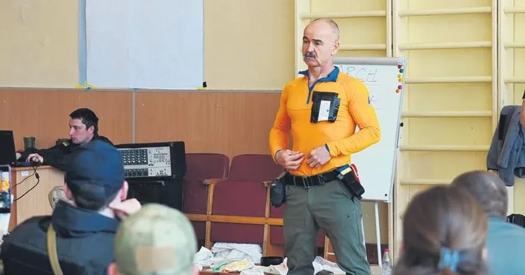 Kardak kahramanından Ukrayna’ya ilkyardım eğitimi
