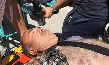 Korku dolu 3 dakika: Dede ve torun Melendiz Çayı’na düştü! #aksaray