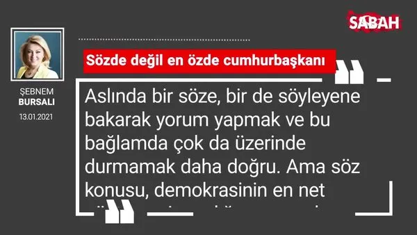 Sebnem Bursali Sozde Degil En Ozde Cumhurbaskani Videosunu Izle Son Dakika Haberleri