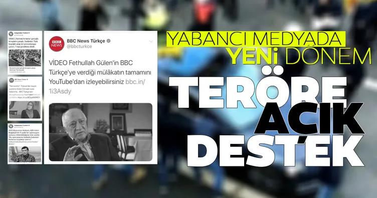 Batı medyasında teröre açık destek dönemi!