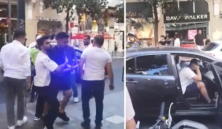 Şişli’de kaza: Kız arkadaşının yaralandığını görünce sinir krizi geçirdi… Ben bunu öldüreceğim!