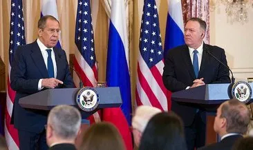 ABD’de bir araya gelen Pompeo ve Lavrov’dan kapsamlı görüşme