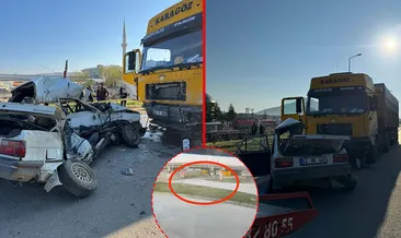 Konya’da TIR faciası! Otomobili metrelerce sürükledi! Genç sürücü hayatını kaybetti: Dehşet anları kamerada #konya