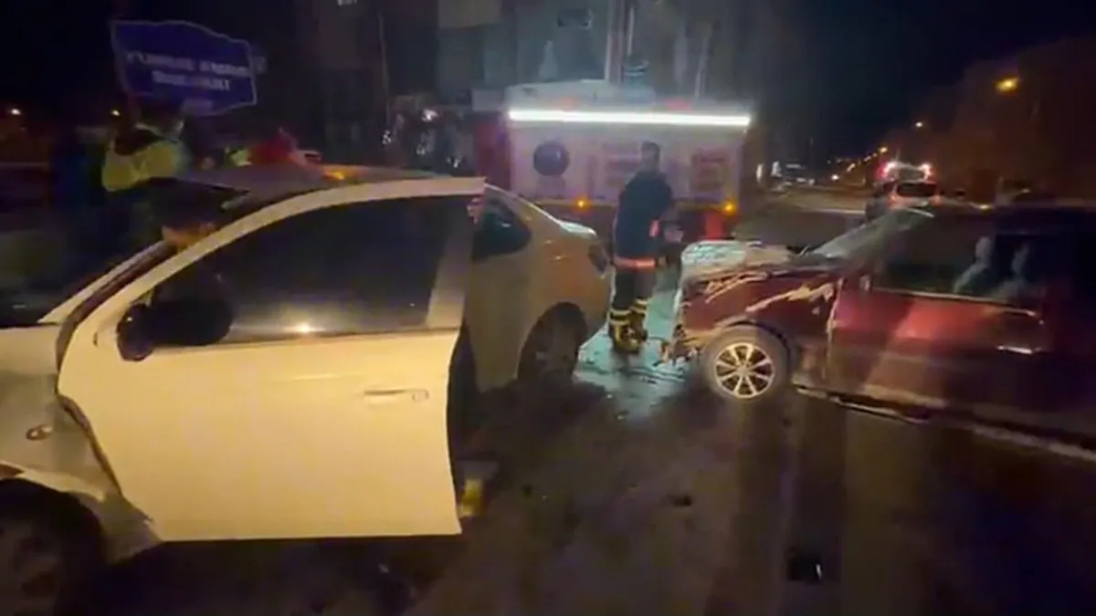 Elazığ’da trafik kazası: 2 yaralı