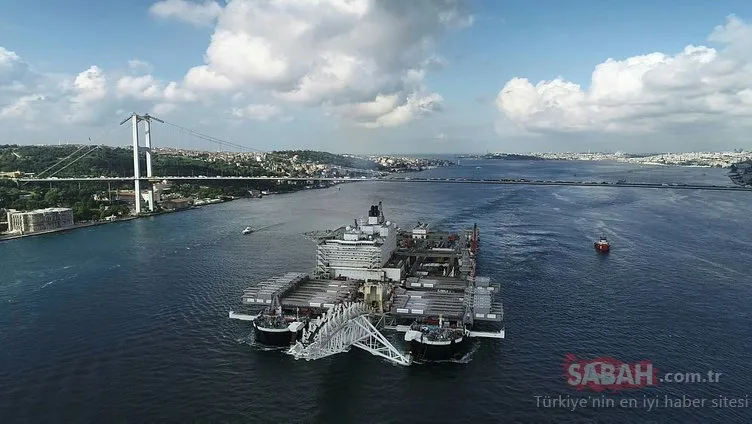 Pionering Spirit gemisi İstanbul Boğazı’ndan geçiyor