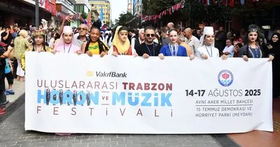 Trabzon'da horon festivali coşkuyla başladı #trabzon