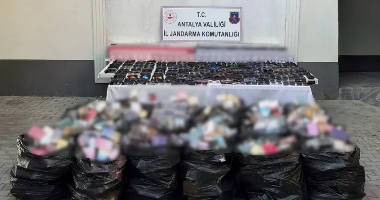 Kaçakçılığa geçit yok: Yaklaşık 5 milyon değerinde ürün ele geçirildi
