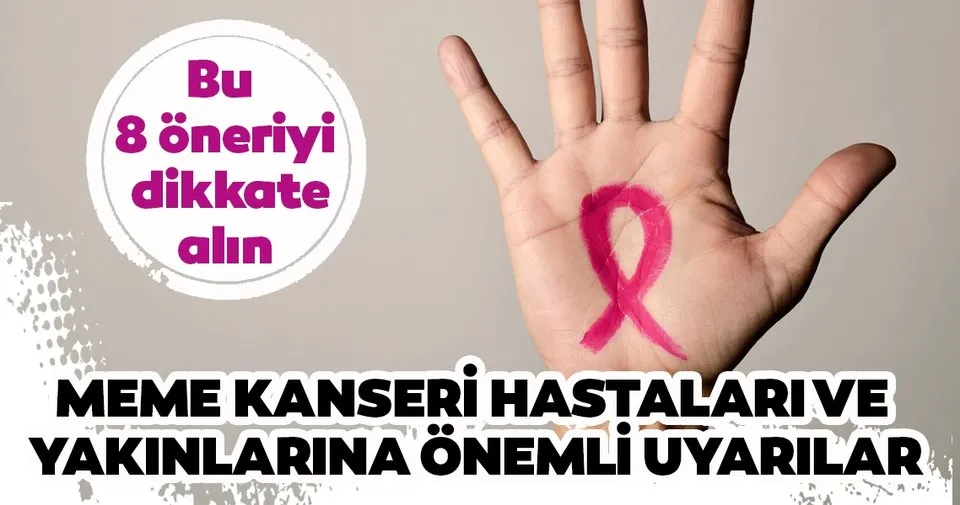 Meme Kanseri Hastalari Ve Yakinlarina 8 Onemli Oneri Son Dakika Haberler