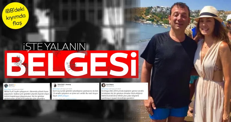 İmamoğlu'nun işçi kıyımı bahanesi yalan çıktı! İşte belgesi...